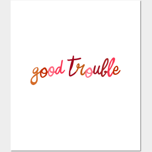 Good Trouble Lewis Posters and Art